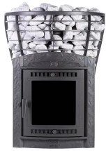 Печь для бани Атмосфера V сетка нержавейка